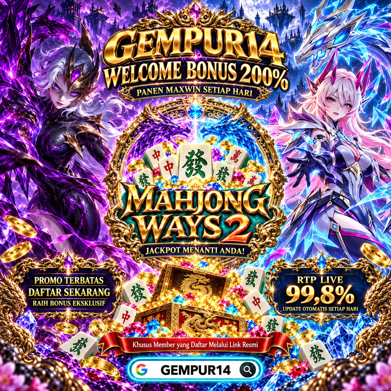 GEMPUR14 - Arena Game Online Dengan 14 Gelombang Serangan Pembuka Mode Tempur